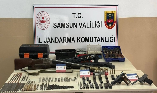 Samsun'da silah kaçakçılığı operasyonunda 1 zanlı yakalandı