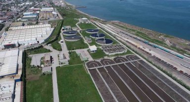 Samsun'da 1 yılda 79 milyon metreküp atık su arıttı