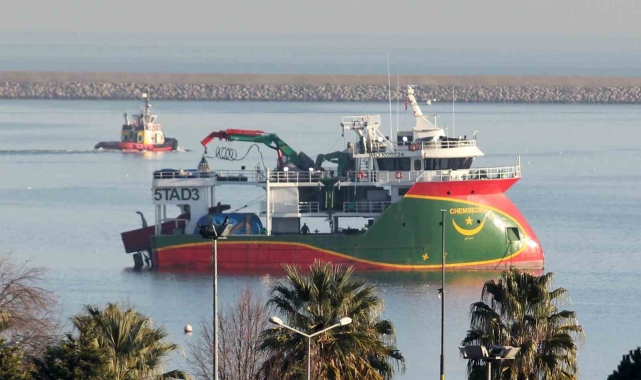 Samsun'dan Moritanya'ya balıkçı gemisi ihracatı
