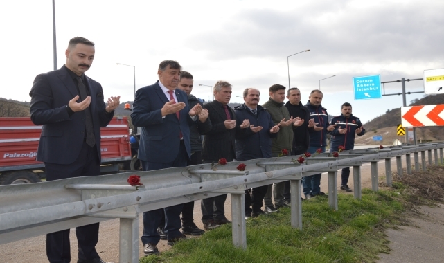 Samsunspor kafilesinin 36 yıl önce geçirdiği trafik kazasında vefat edenler, kaza yerinde anıldı