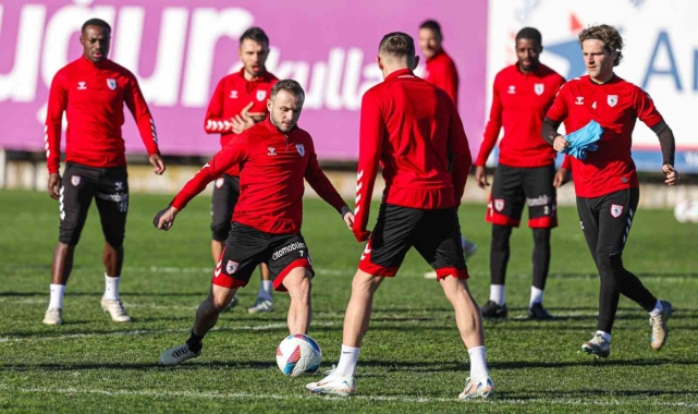 Samsunspor, Kayserispor maçı hazırlıkları tamamlandı