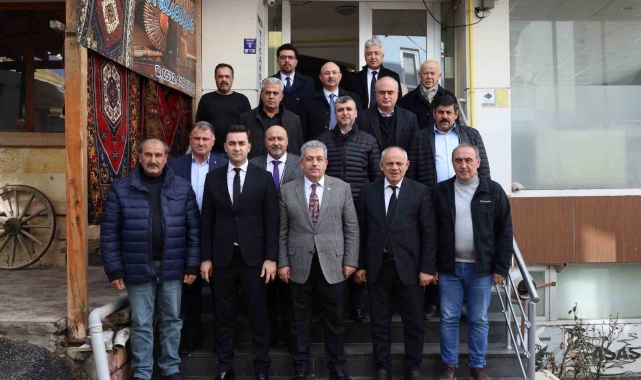 Sayın Bayar Özsoy Yahyalı'da değerlendirme toplantısı yaptı