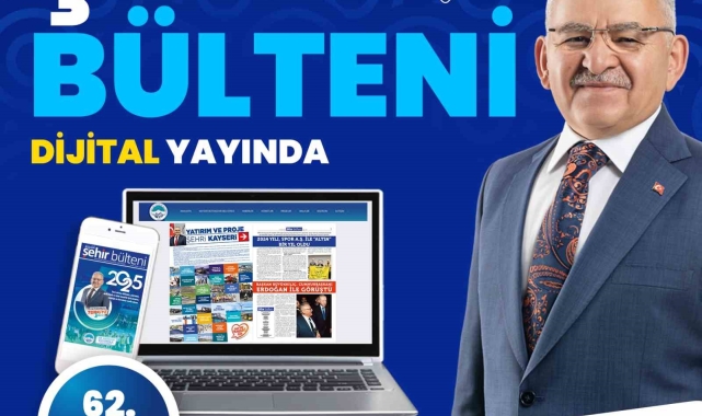 Şehir Bülteni'nin 62. sayısı dijital yayında