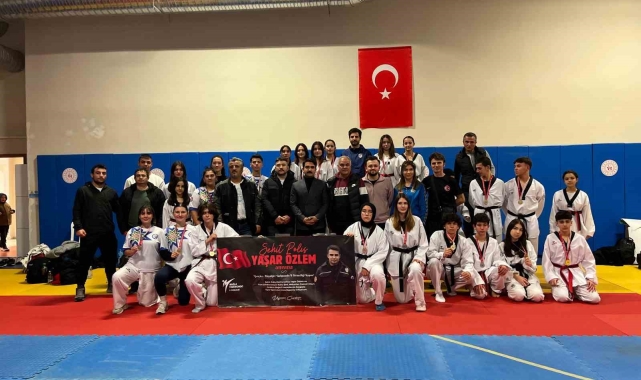 Şehit Polis Yaşar Özlem Muğla&#039;da düzenlenen Taekwondo Turnuvasıyla anıldı