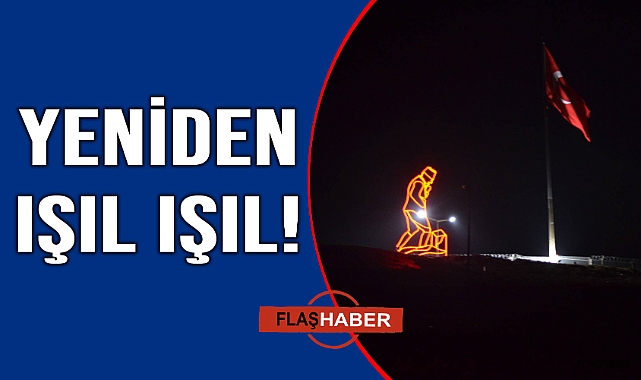 Şehrin simgesi aslına kavuştu