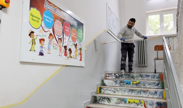 Şehzadeler Belediyesinden okullara yenileme desteği