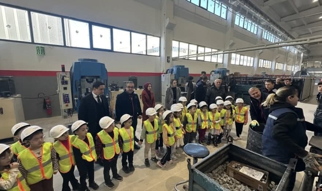 Simav'da miniklere meslek tanıtımı, "Ustasından İşin Sırrı" projesi başladı