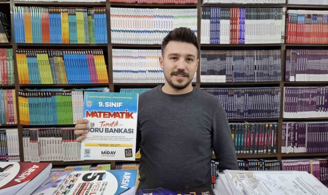 Sınav haftası test kitaplarına olan ilgiyi artıyor
