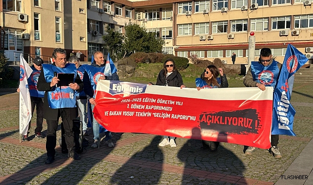 Sinop Eğitim - İş Sendikası'ndan basın açıklaması