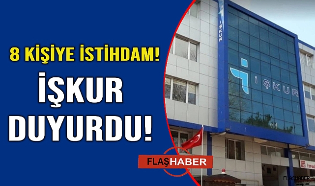 Sinop'ta 8 kişiye istihdam sağlanacak