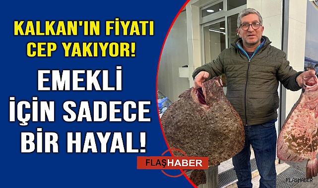 Sinop’ta kalkan balığı fiyatları yükseldi