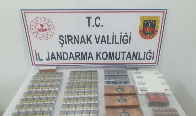 Şırnak'ta jandarma ekiplerinden kaçakçılık operasyonu: 1 tutuklama