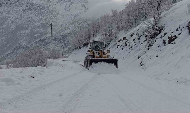 Şırnak&#039;ta kapalı 9 köy yolu ulaşıma açıldı