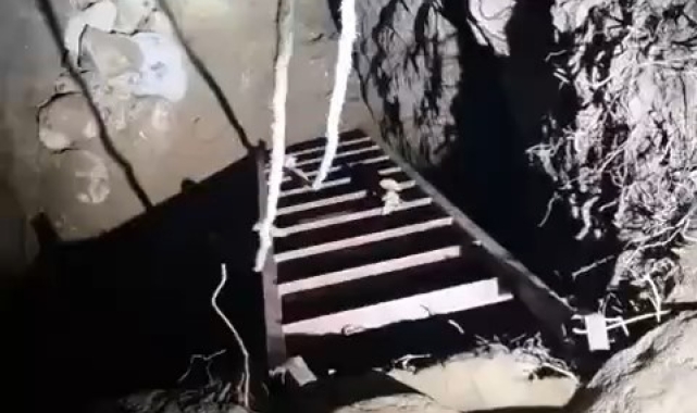 Sit alanında kaçak kazı yaparken yakaladılar
