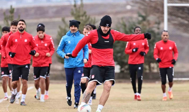 Sivasspor, Trabzonspor maçı hazırlıklarını sürdürdü