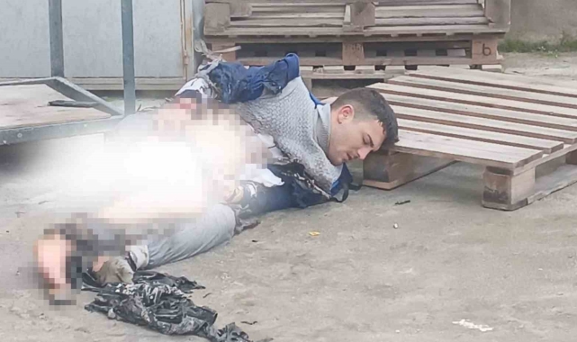 Sobaya tiner döktü, yaralandı