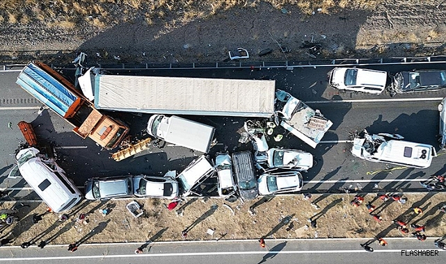Son bir yılda trafik kazalarında yaşanan can kayıpları açıklandı