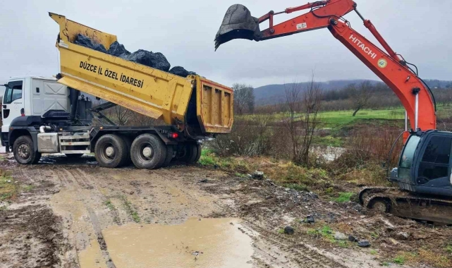 Su hattında güçlendirme çalışmaları