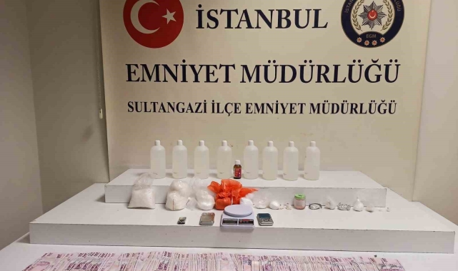 Sultangazi'de uyuşturucu madde operasyonu: 2 gözaltı