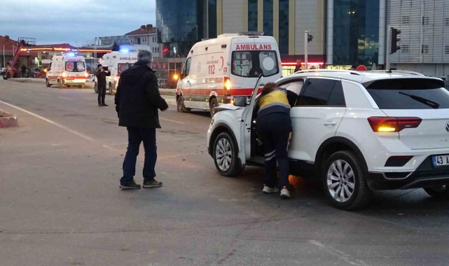 Tavşanlı'da trafik kazası: 1 yaralı