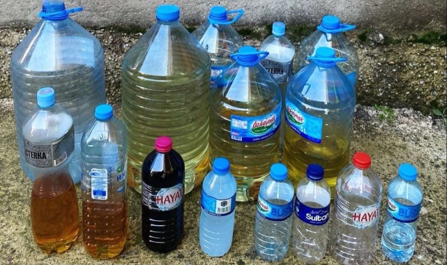 Tekirdağ'da kaçak içki operasyonu