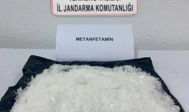 Tekirdağ'da uyuşturucu operasyonunda 2 kişi yakalandı