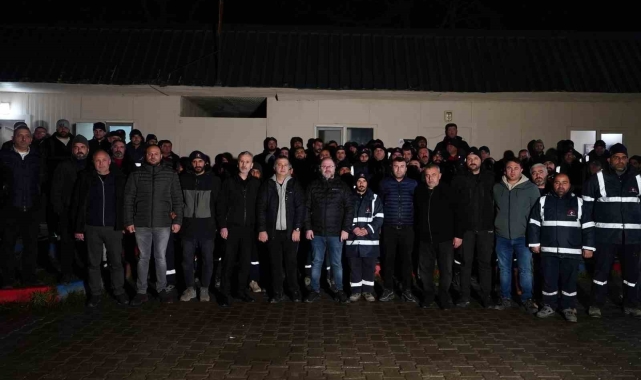 Temiz şehir Düzce için sahada olan işçilere motivasyon desteği