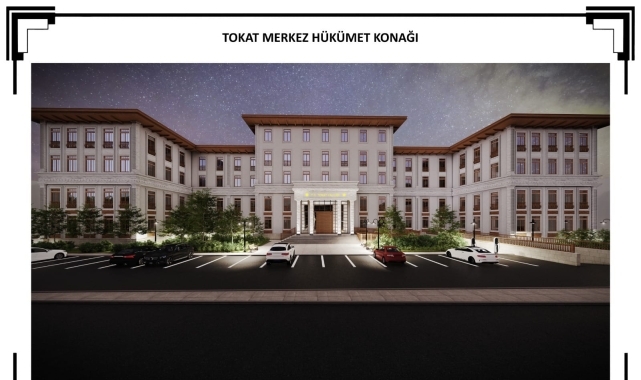 Tokat Valiliği yeni hizmet binası inşaatının ihalesi 13 Ocak'ta yapılacak