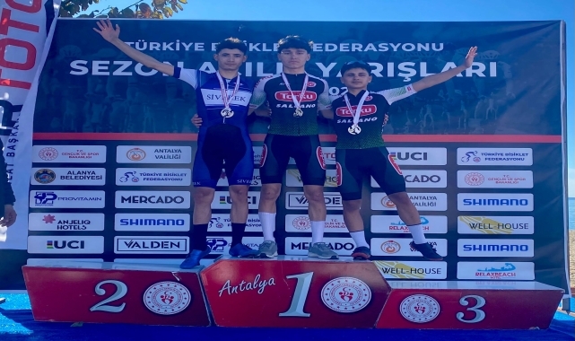 Torku Şekersporlu sporcular, Türkiye Bisiklet Yarışları'nda dereceye girdi