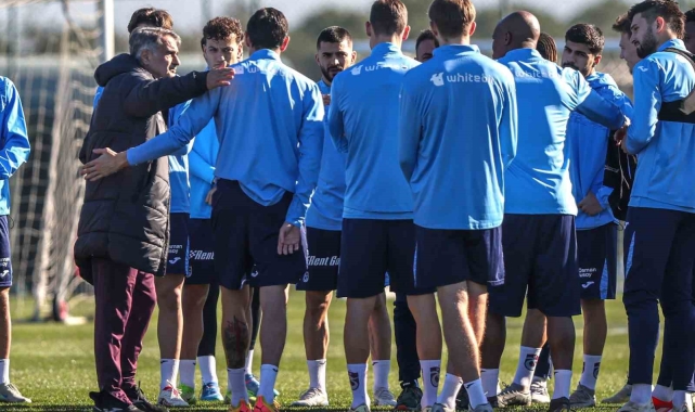Trabzonspor'da Savic takımla çalışmalara başladı