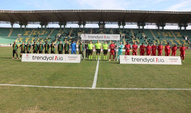 Trendyol 1. Lig: Şanlıurfaspor: 0 - Çorum FK: 0