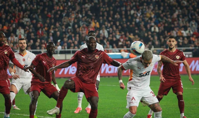 Trendyol Süper Lig: Atakaş Hatayspor: 1 - Galatasaray: 0