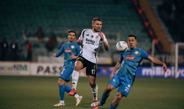 Trendyol Süper Lig: Çaykur Rizespor: 1 - Beşiktaş: 1