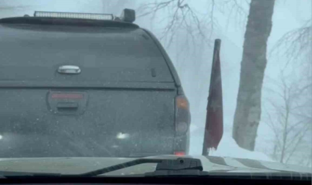 Türk bayrağı hassasiyeti kamerada