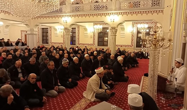 Türkeli'de Miraç Kandili dualarla idrak edildi