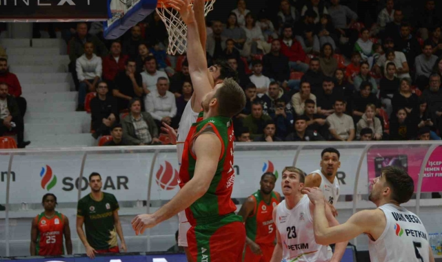 Türkiye Sigorta Basketbol Süper Ligi: Aliağa Petkimspor: 93 - Yalova Basketbol : 65