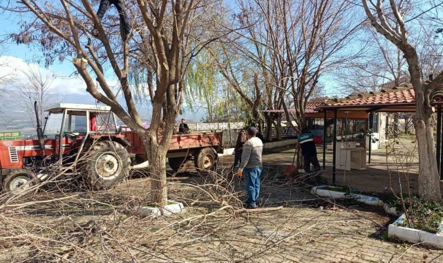 Uçurum Park&#039;ta temizlik çalışmaları sürüyor