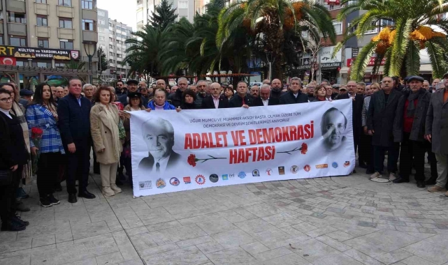 Uğur Mumcu Samsun'da anıldı