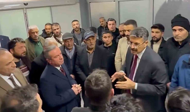 Vali Ali Çelik, kazada yaralanan personeli ziyaret etti
