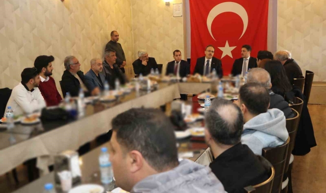 Vali Kızılkaya basın mensupları ile biraraya geldi