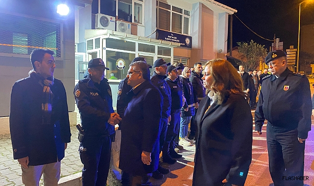 Vali Özarslan'dan görev başındaki memurlara ziyaret