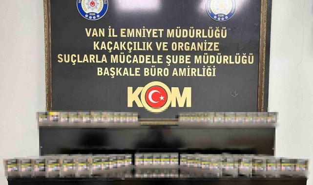 Van'da gümrük kaçakçılığı operasyonu