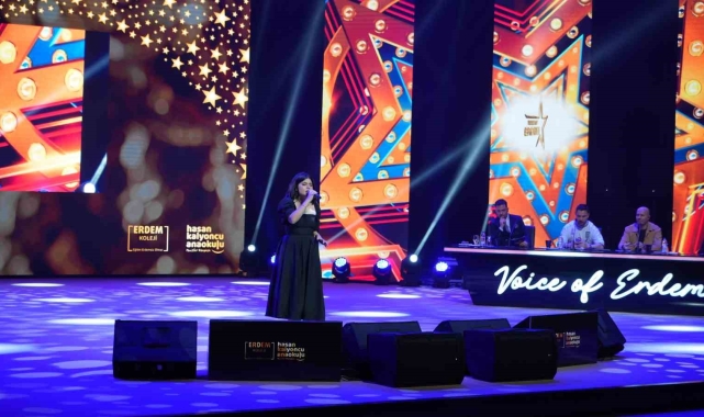 Voice of Erdem müzik yarışması heyecanla sona erdi