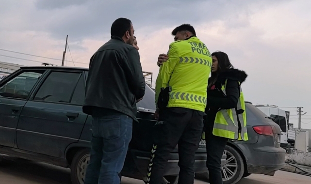 Yakıt almaya gelen alkollü sürücüye ceza yağdı
