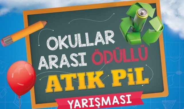 Yunusemre'den okullararası pil yarışması