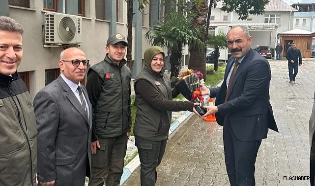 13 yıl önce görev yaptığı yeri müdür olarak ziyaret etti