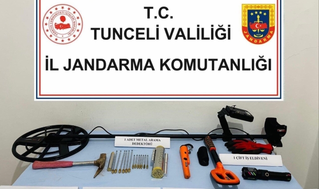 3 bin yıllık geçmişi bulunan sit alanında define aradılar: 3 kişi gözaltına alındı