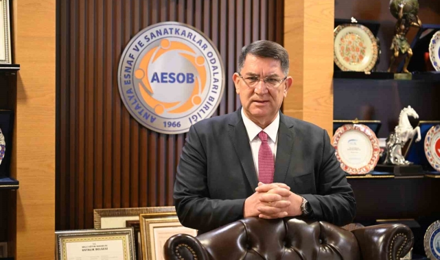 AESOB Başkanı Dere: "Sevgililer Günü'nde alışverişi esnaftan yapalım"