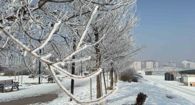 Ağrı'da hava yeniden buz kesti