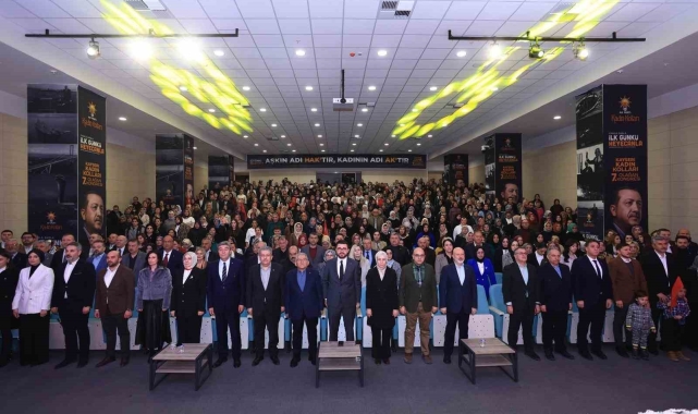 AK Parti 7'nci Olağan İl Kadın Kolları Kongresi yapıldı